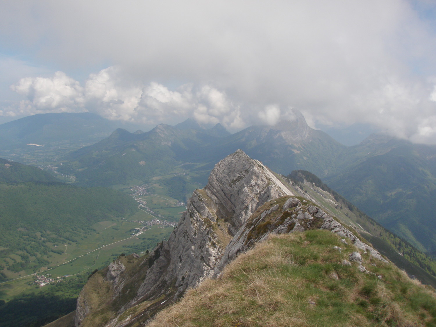 depuis le sommet