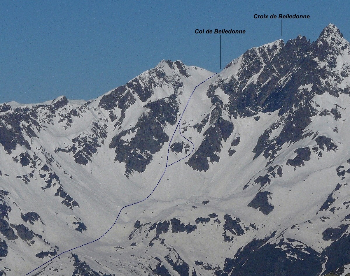 Col de Belledonne - Versant E