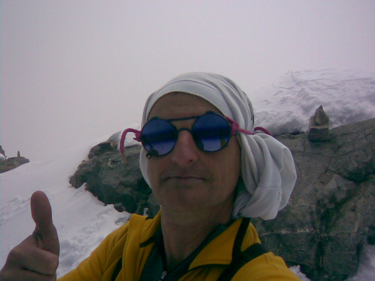 Mon bonnet improvisé