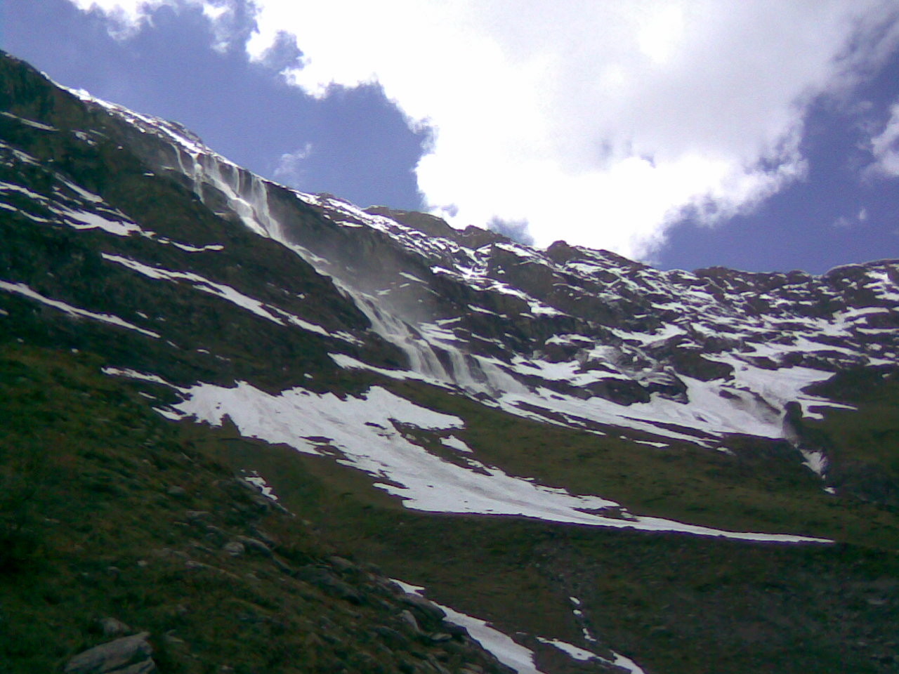 Une avalanche dans le secteur de la Gerche de l'Annoncia