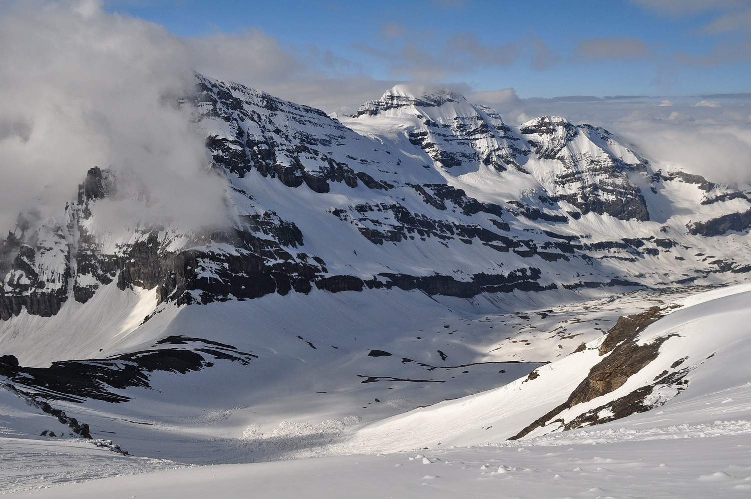 Le vallon de Susanfe et le Ruan