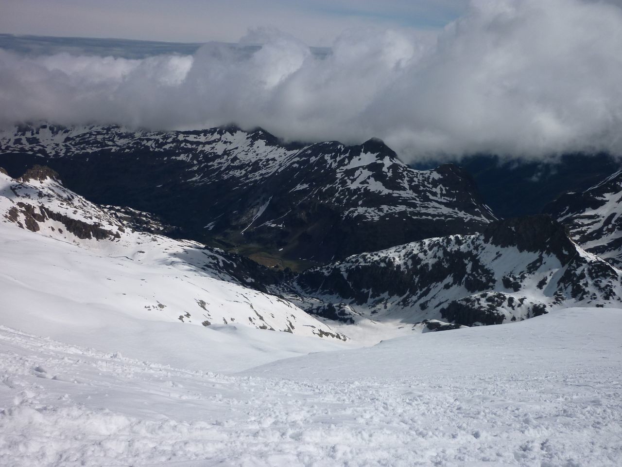 Descente avec le soleil