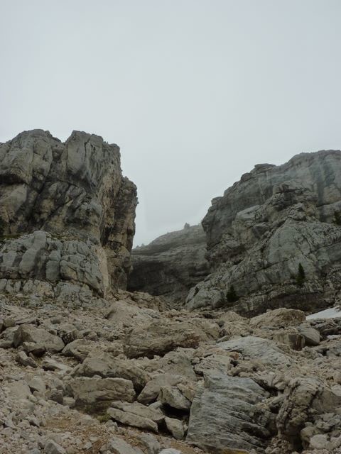Entrée du canyon de Chamechaude