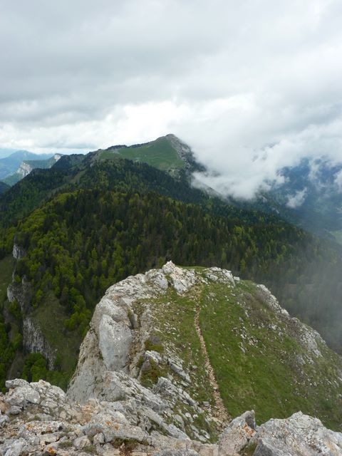Au sommet de la Pinéa