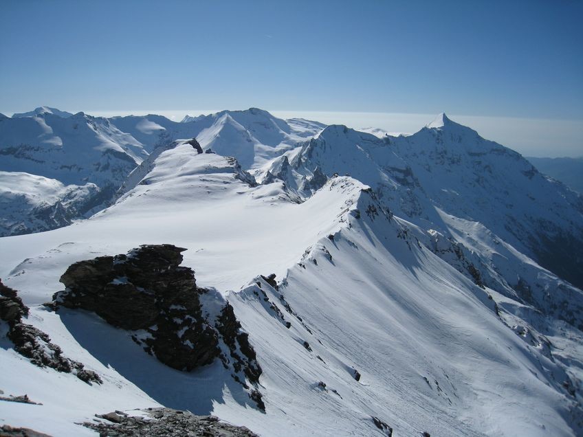 Au sommet de la Pointe du Lamet (3504 m)