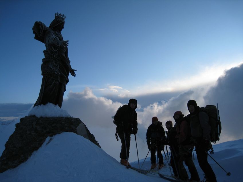 Au sommet de Rochemelon (3538 m)