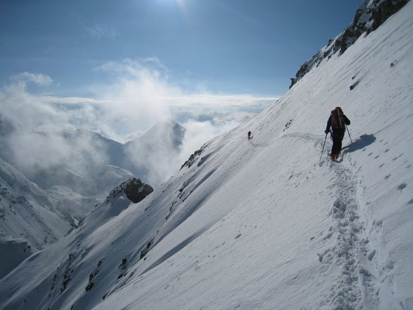 Traversée sous la Pointe du Fort