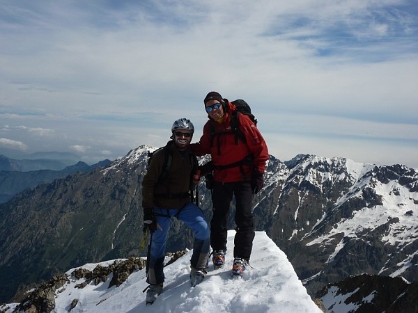 In cima al Gelas