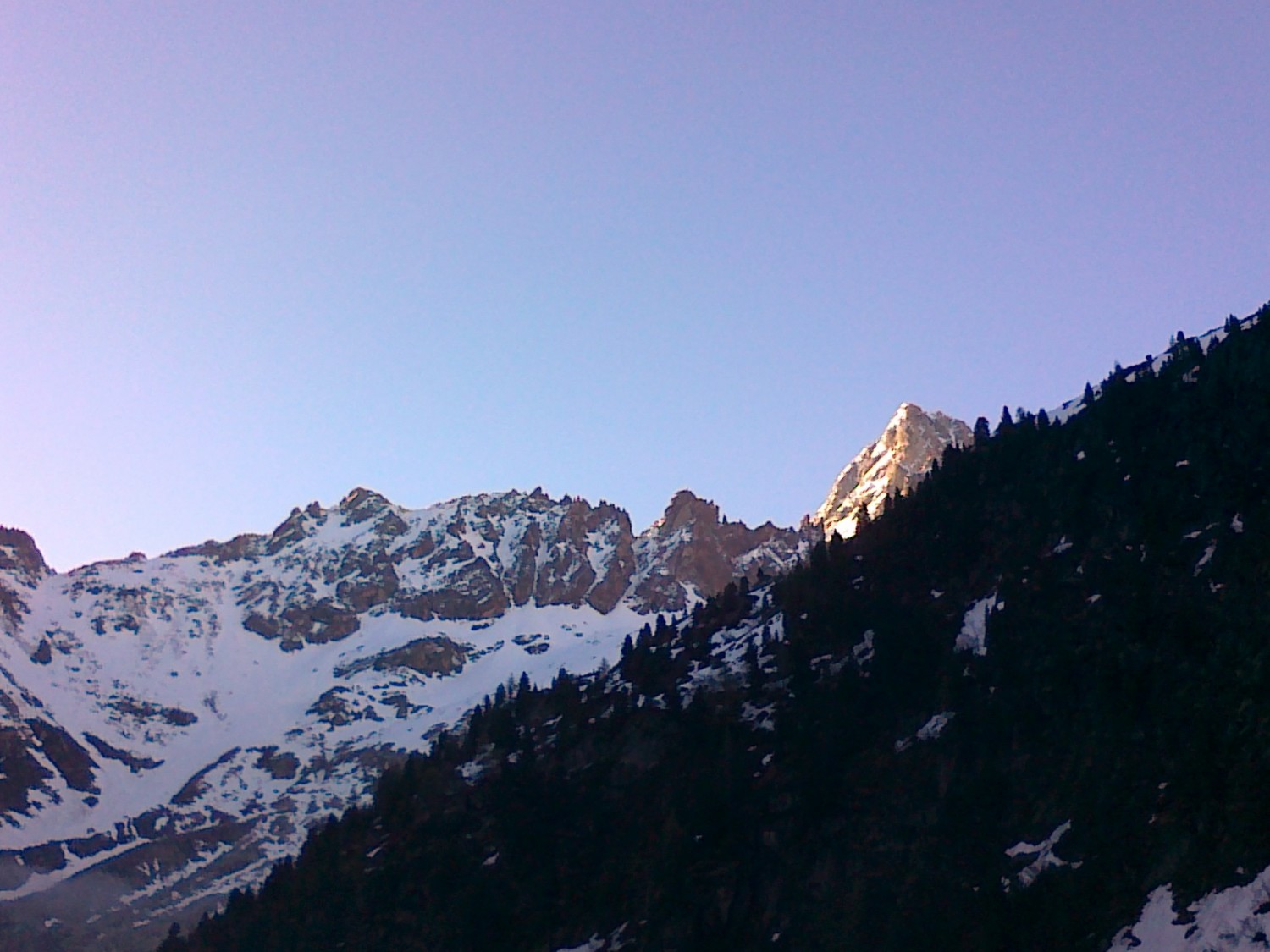 Ambiance matinale sur les Ecandies