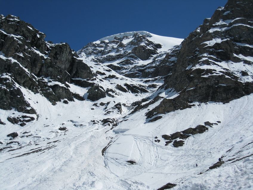 Partie inférieure du glacier supérieur du Vallonnet
