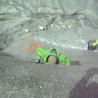 Exercice de glace "raide" sur le glacier de Moiry