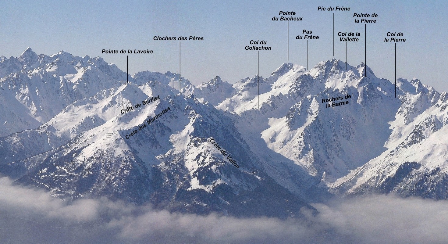 Belledonne Nord, du côté du Pic du Frêne