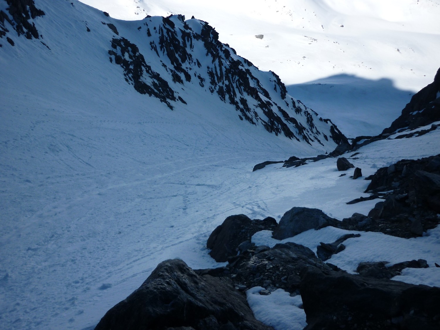 bas du couloir