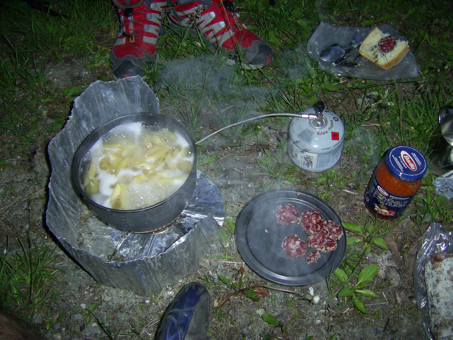 preparazione della cena