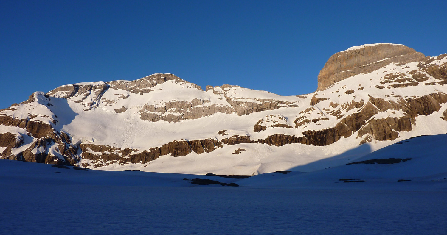 Face nord du massif Mont Perdu - Marboré