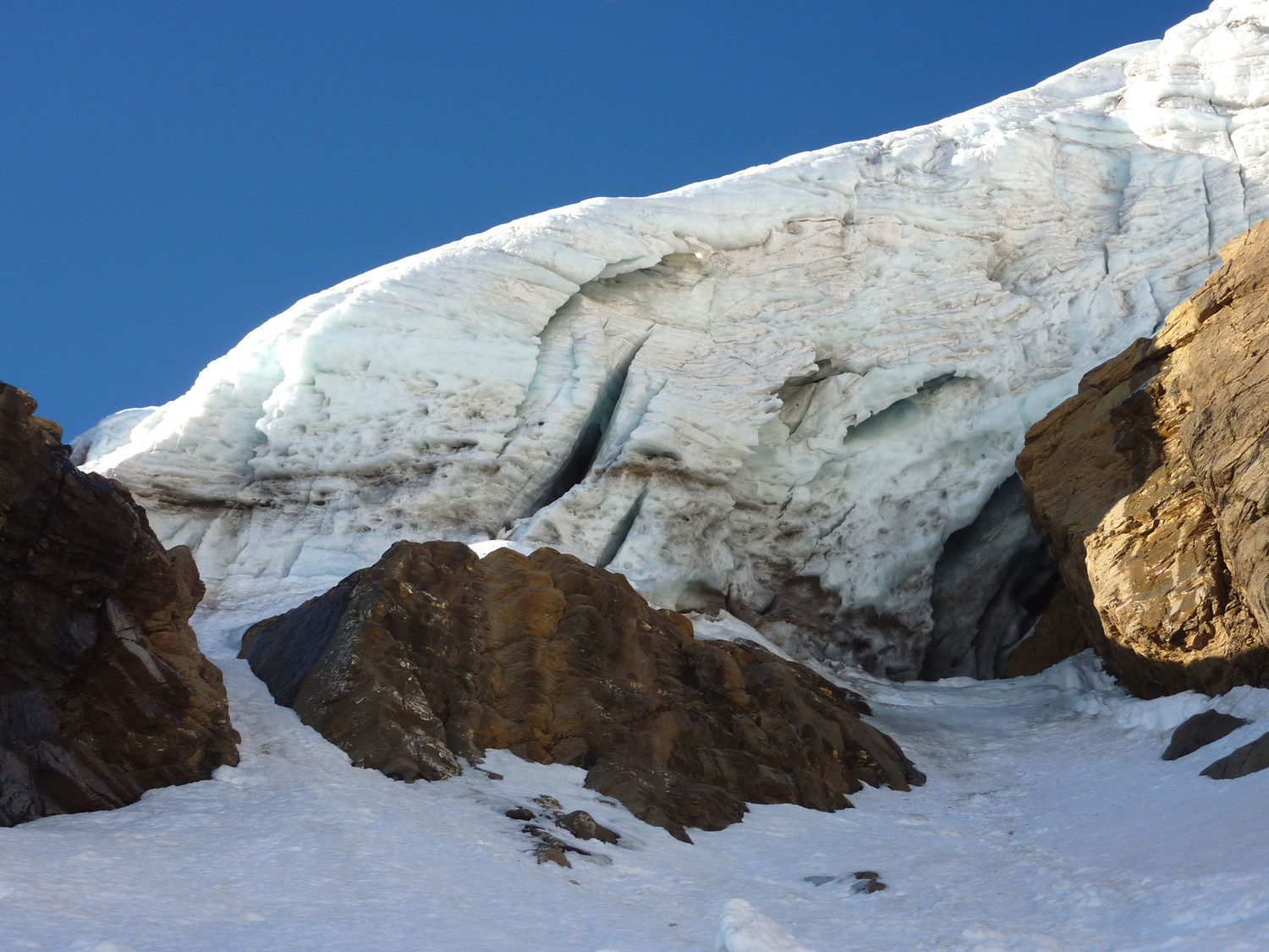 Les (derniers) séracs de la face nord du Mont-Perdu