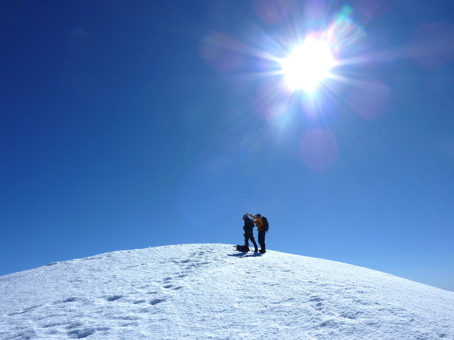Cordé hisbérique au (presque) sommet des Pyrénées : le Mont Perdu