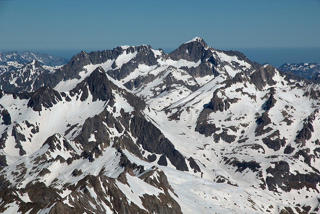 Massif du Balaïtous depuis le Vignemale