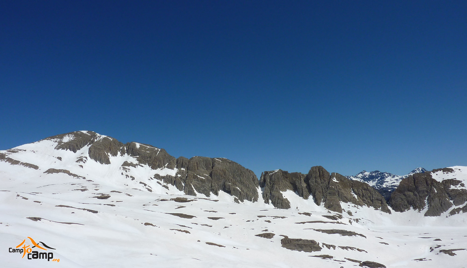Chaîne Astazous - Tuquerouille - Pic de Pinède versant sud