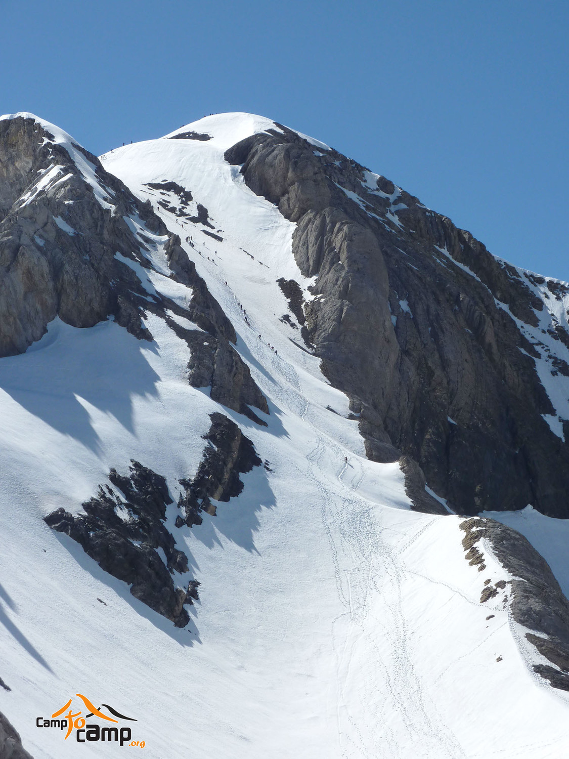 Mont Perdu - voie classique depuis le col du Cylindre