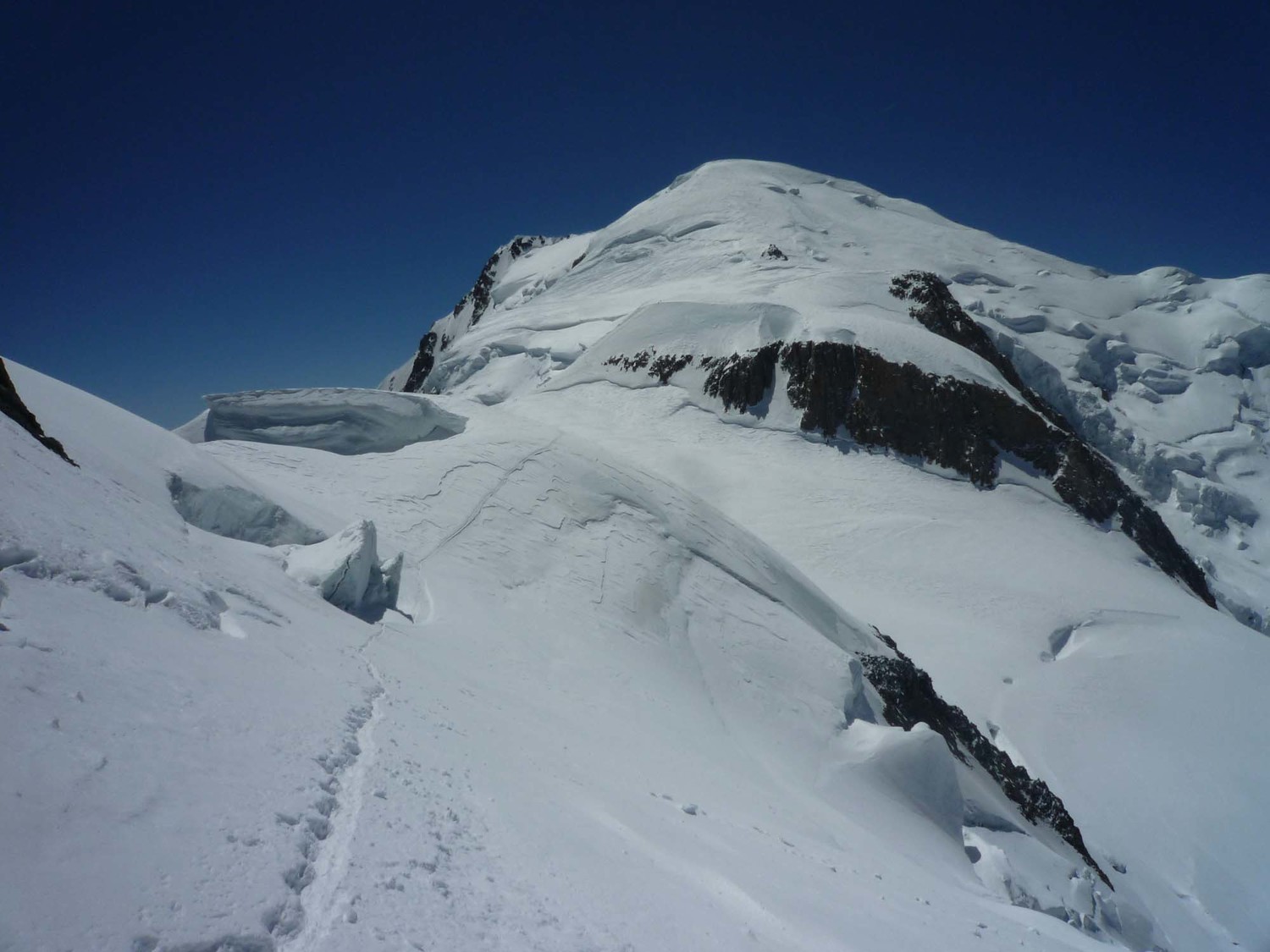 Mont Blanc en vue