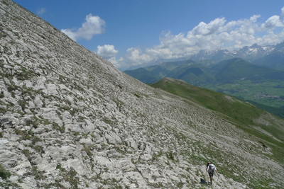 Sous le sommet de Toussière