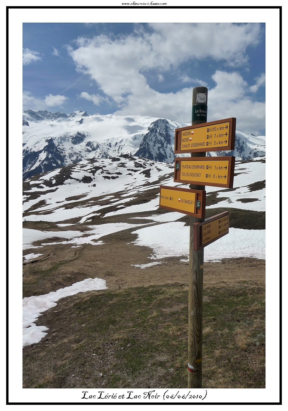 Sur fond de Glacier des 2 Alpes