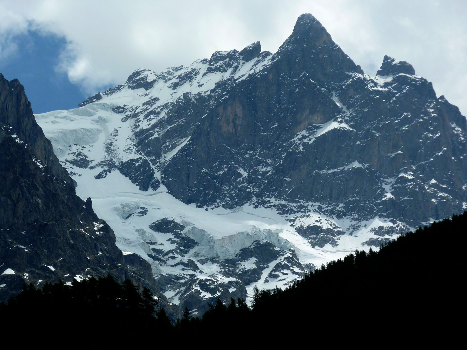 Conditions en Face N du Grand Pic de la Meije