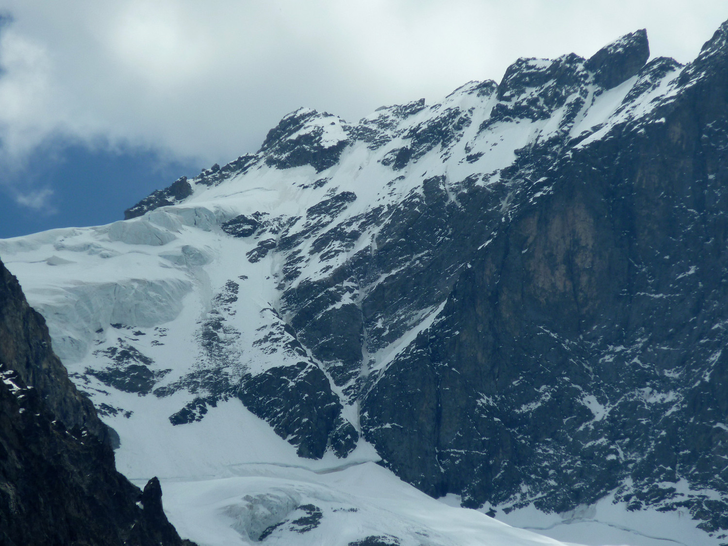 Conditions en Face N des Arêtes de la Meije