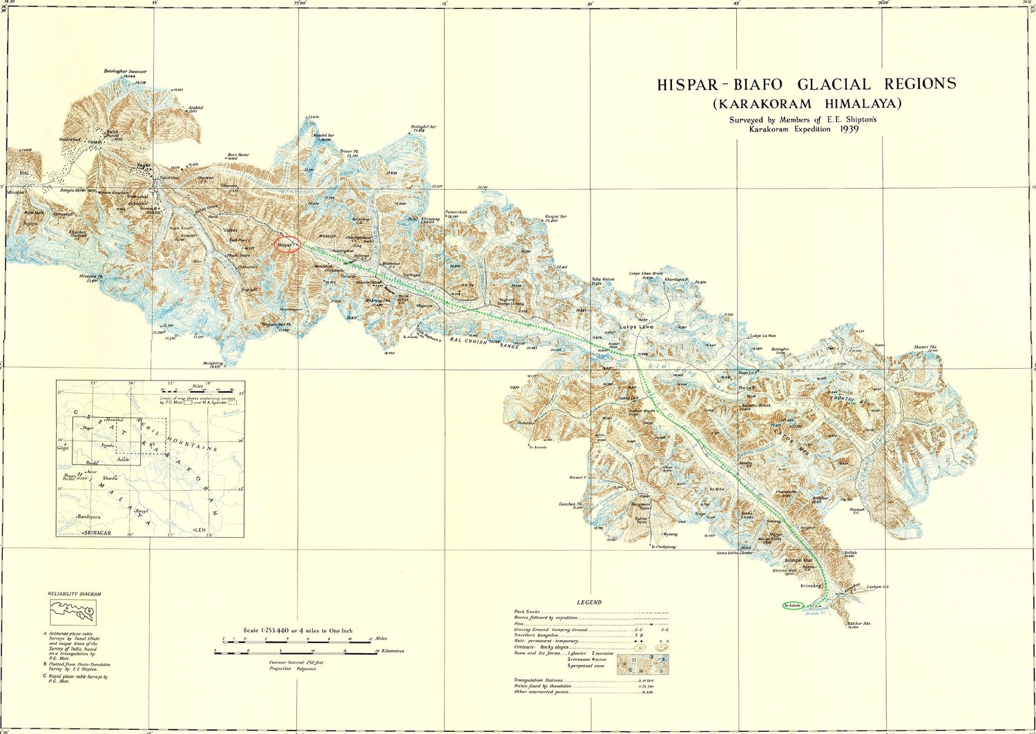 The map...