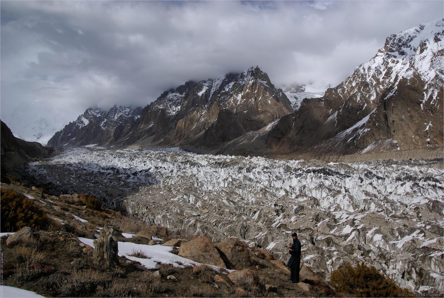 Une traversée de glacier qui promet...