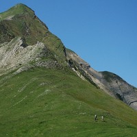 dernier collet sur la crête E avant le sommet de la Toussière