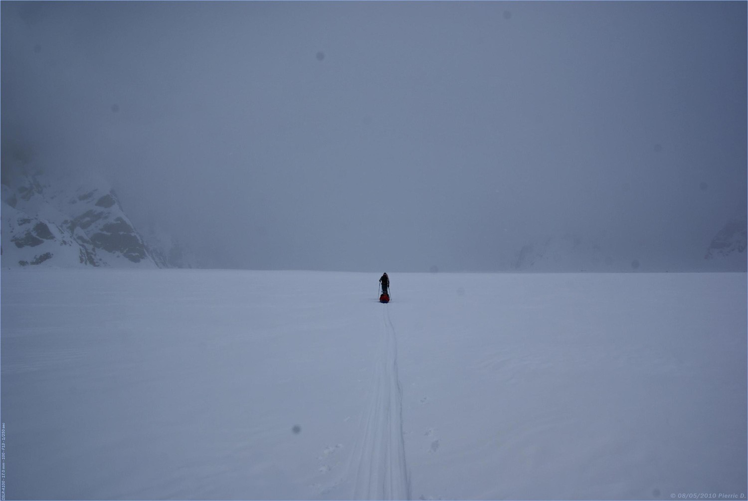 Entre neige et nuages...