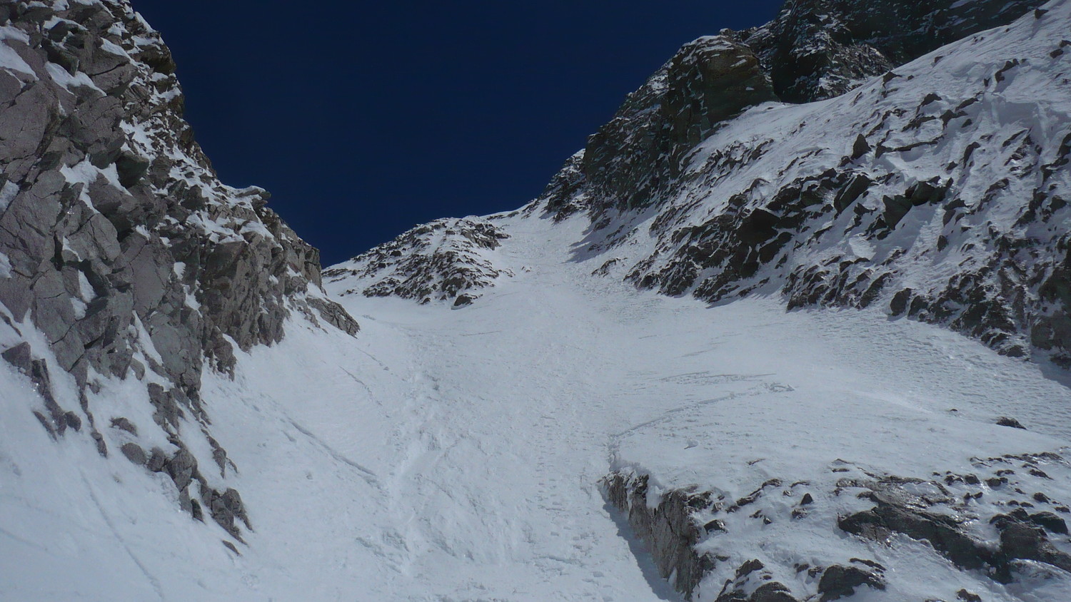 Tour Noire couloir du col supérieur