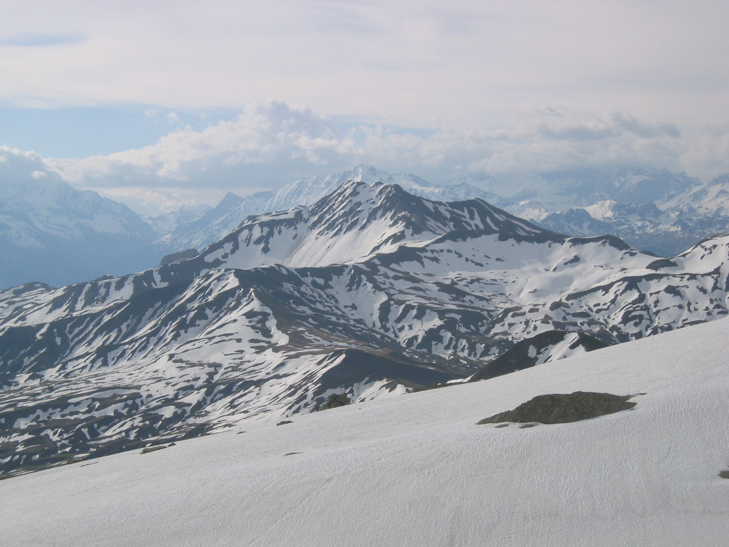 Cret du Rey - vue depuis sommet du Gd. Mont