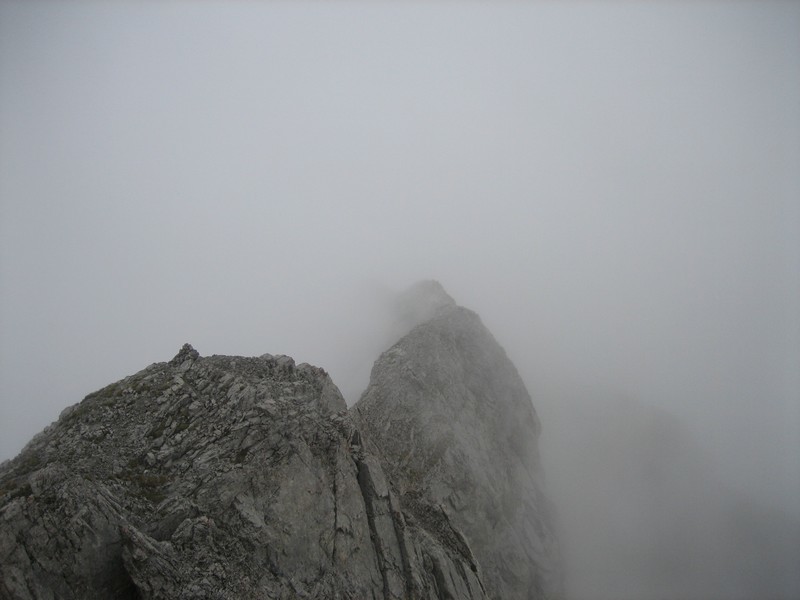 Arête au sommet