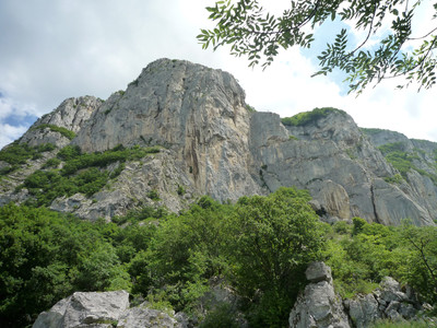 Vue générale du Salève. On voie bien la Jaune, et un peu moins bien, la Grande Arête. Vue générale du Salève. On voie bien la Jaune, et un peu moins bien, la Grande Arête.