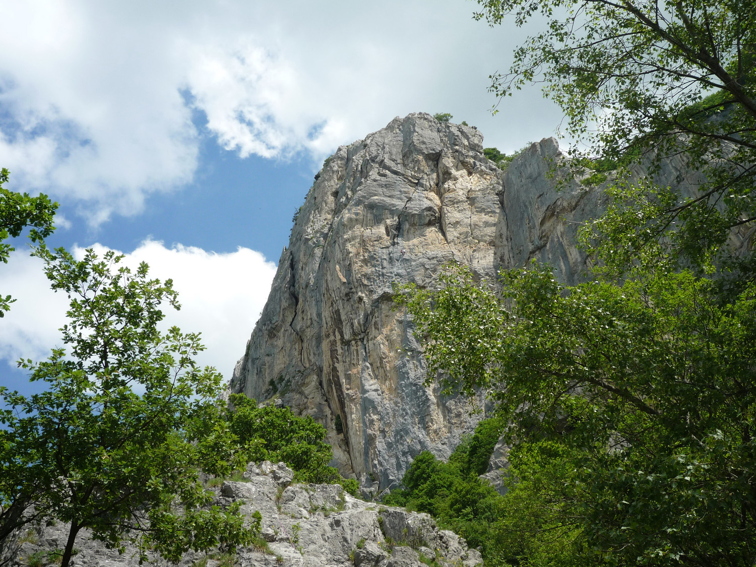 La Grande Arête vue de profile