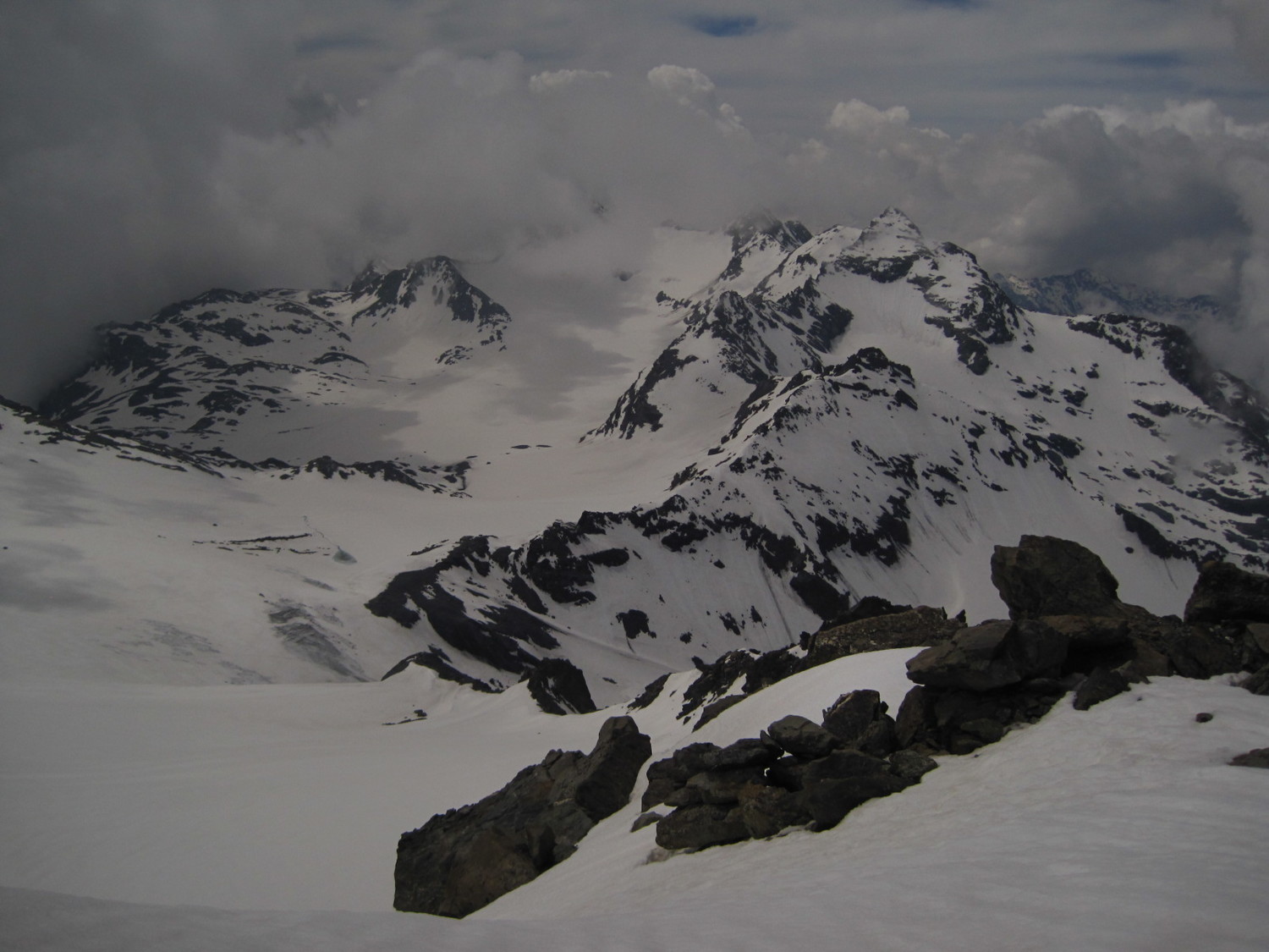 Pointe du Bouchet, col de Thorens