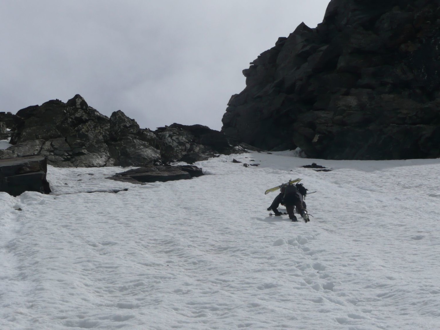Pointe du Bouchet, face sud