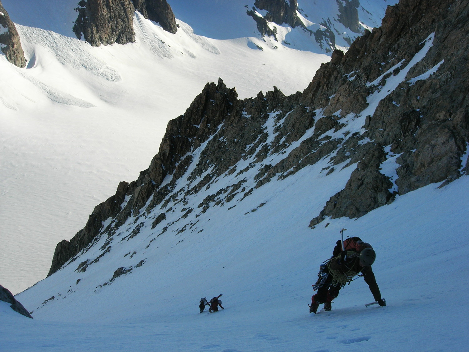 la sortie du couloir