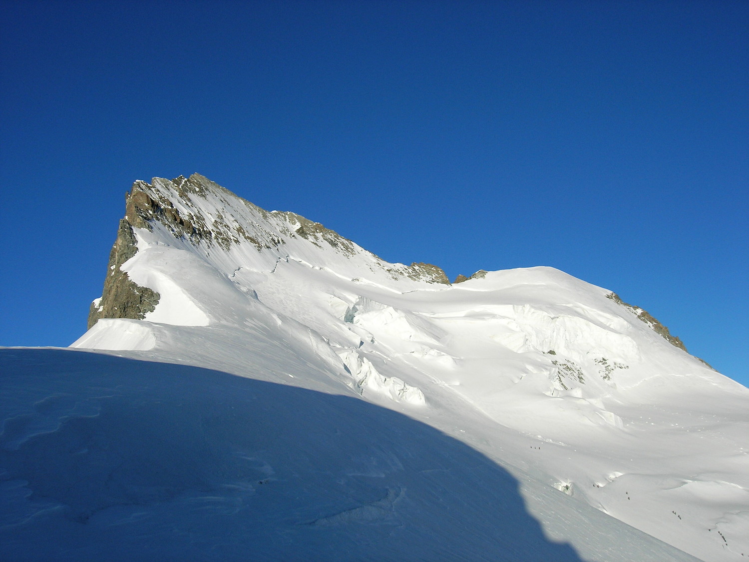 la Barre et le Dôme depuis le haut du couloir