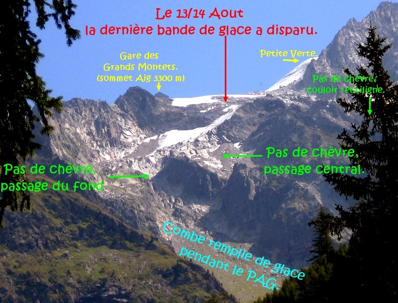 Vue depuis Chamonix