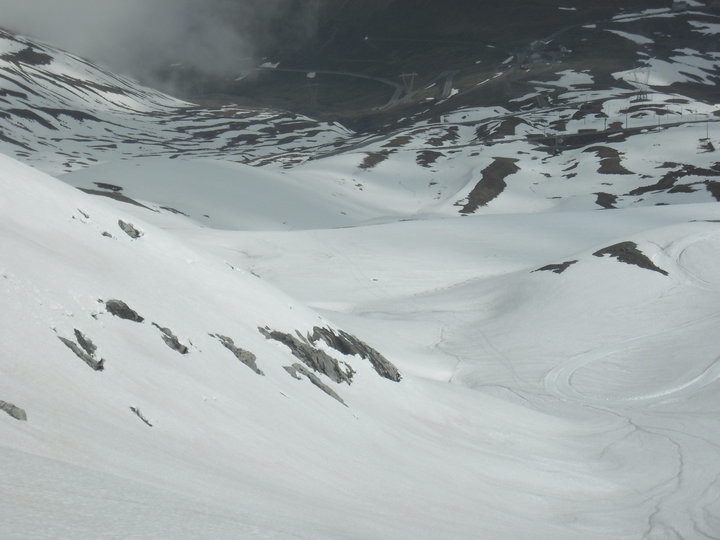 ancora neve dai tornanti a m.2600