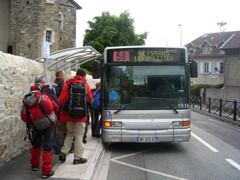 Départ de Claix