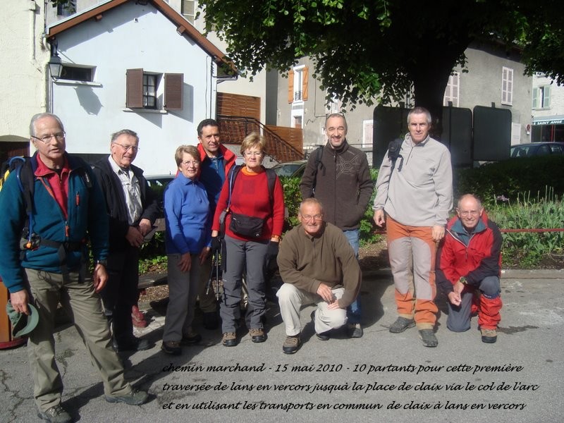 Les participants au départ