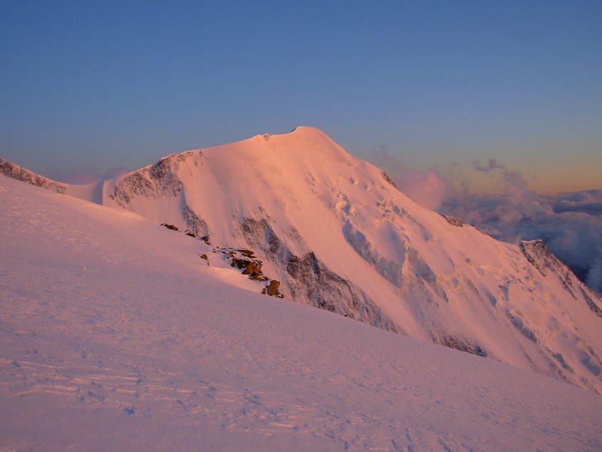 Aiguille de Bionnassay vu depuis l'Aig. du Gouter