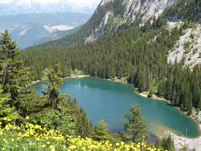 Le lac Bénit Le lac Bénit