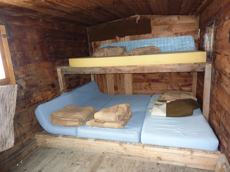 Refuge du Grand Col : dortoir