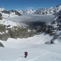 à la descente à 2800 m